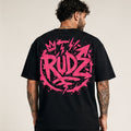 T-shirt Graffiti Circle Noir
