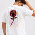 T-shirt la Rose Blanc