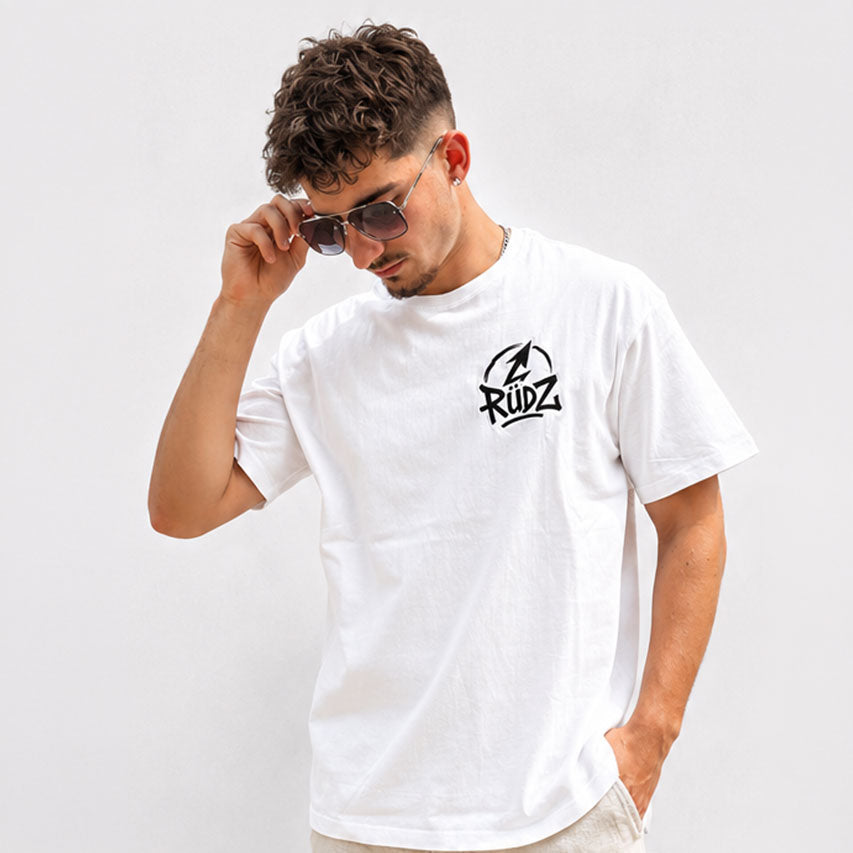T-shirt la Rose Blanc
