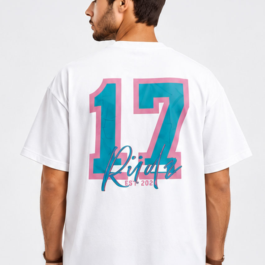 T-shirt 17 Est. 2025 Blanc