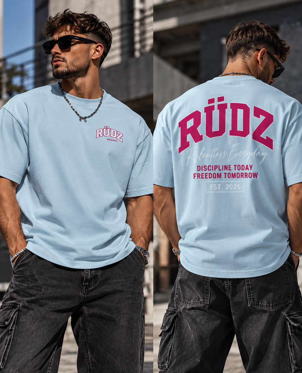 RÜDZ Discipline Oversize 280gsm