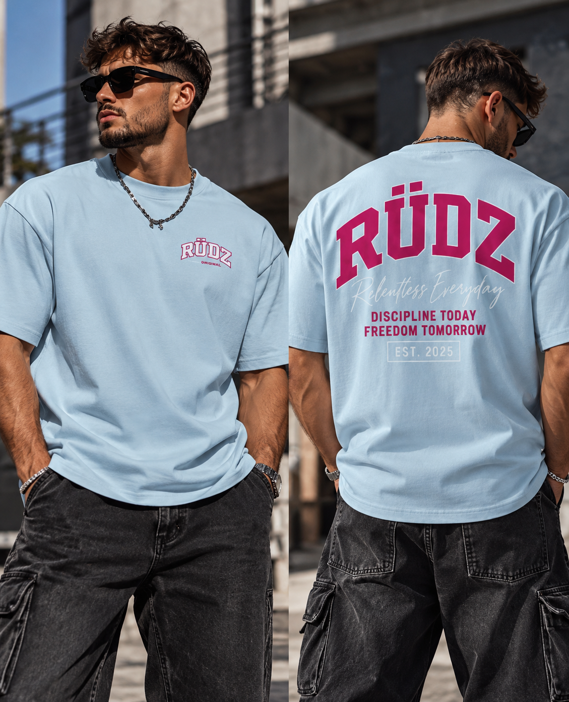 RÜDZ Discipline Oversize 280gsm
