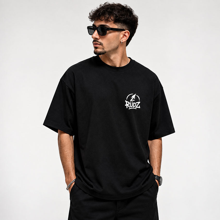 T-shirt Be RÜDZ Noir