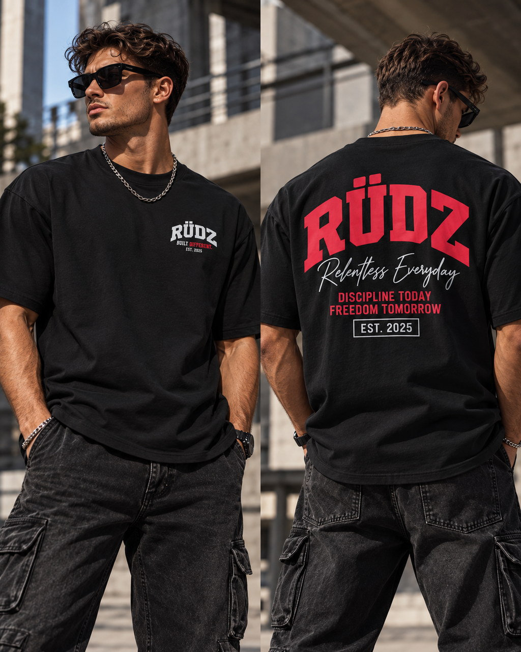 RÜDZ Discipline Oversize 280gsm