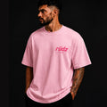 T-shirt RÜDZ UNIT Oversize 280 GSM Rose