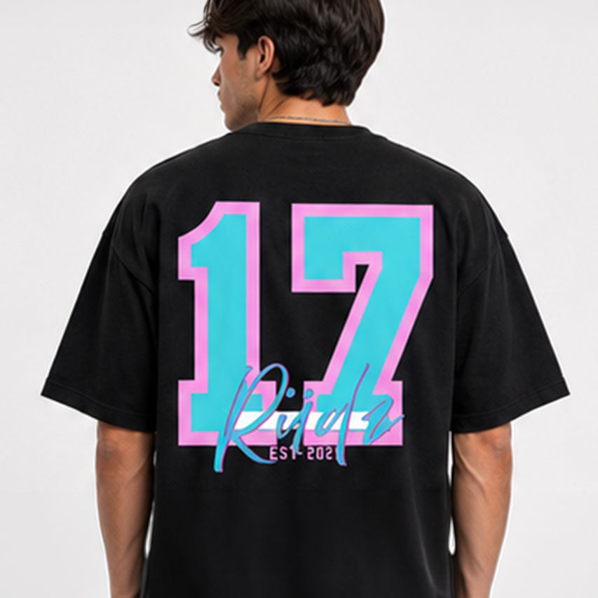 T-shirt 17 Est. 2025 Noir