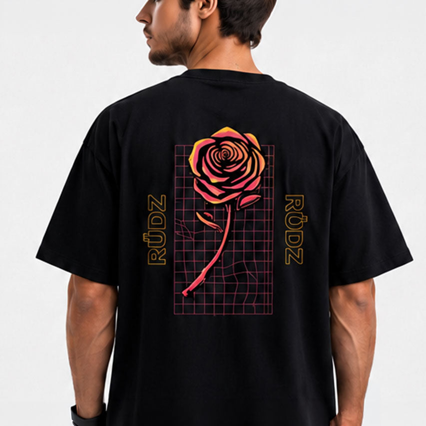 T-shirt la Rose Noir
