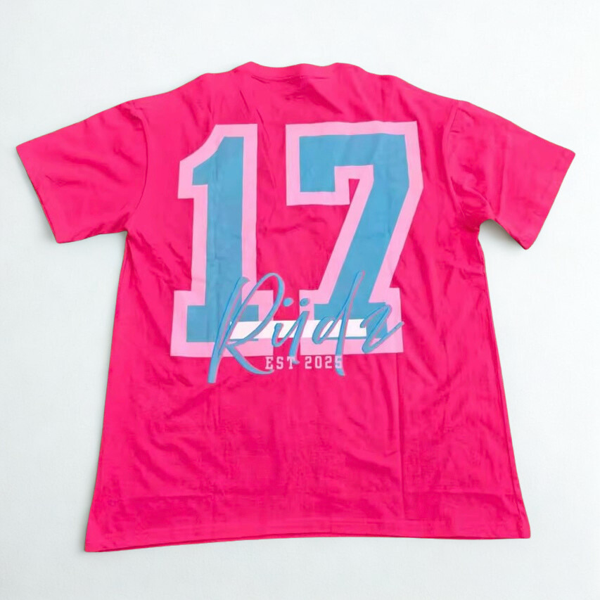 T-shirt 17 Est. 2025 Fuchsia